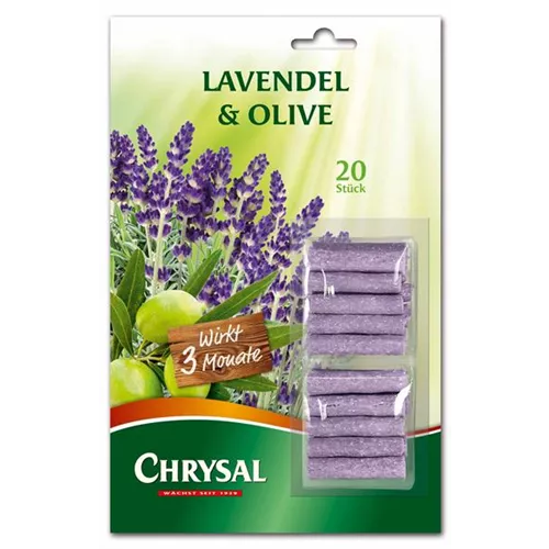 Chrysal 20 Düngestäbchen Lavendel+Olive