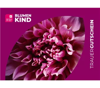 Versand Gutschein - Trauer