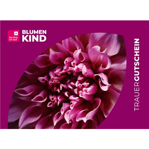 Versand Gutschein - Trauer